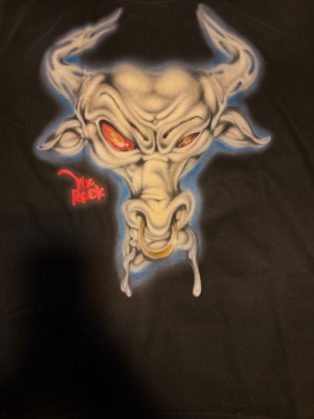 The Rock Men’s Black Short Sleeve Graphic Tee by Hellstar